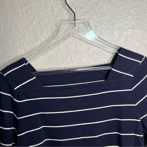 Talbots Striped 3 Quarter Inch Top - Picture 6 of 8